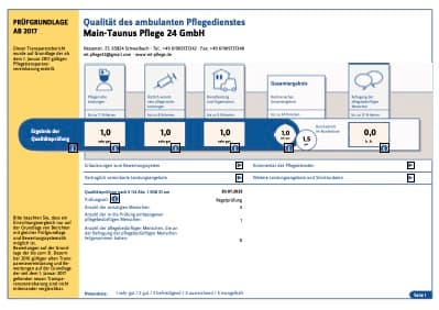 Pflege 24 - Qualitätsprüfung - Miniaturansicht